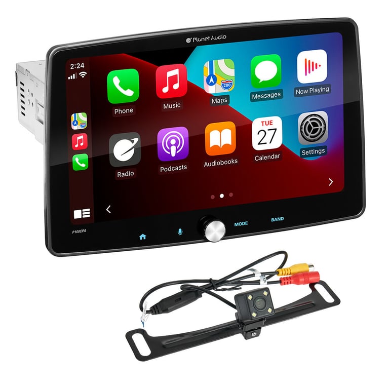 Planet Audio P100CPAC with Backup Camera Image 1