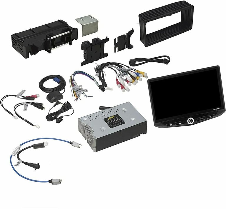 Stinger HEIGH10 Floating Stereo + Jeep Wrangler Integration Kit + NVX Backup Cam Image 20