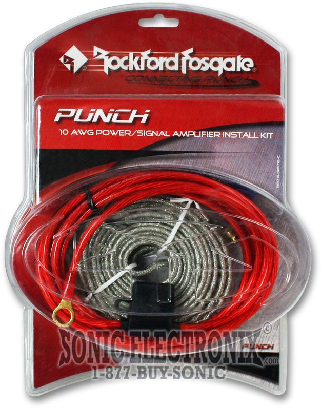 Rockford Fosgate RP1715-C 10 Gauge Amp Kit Image 6