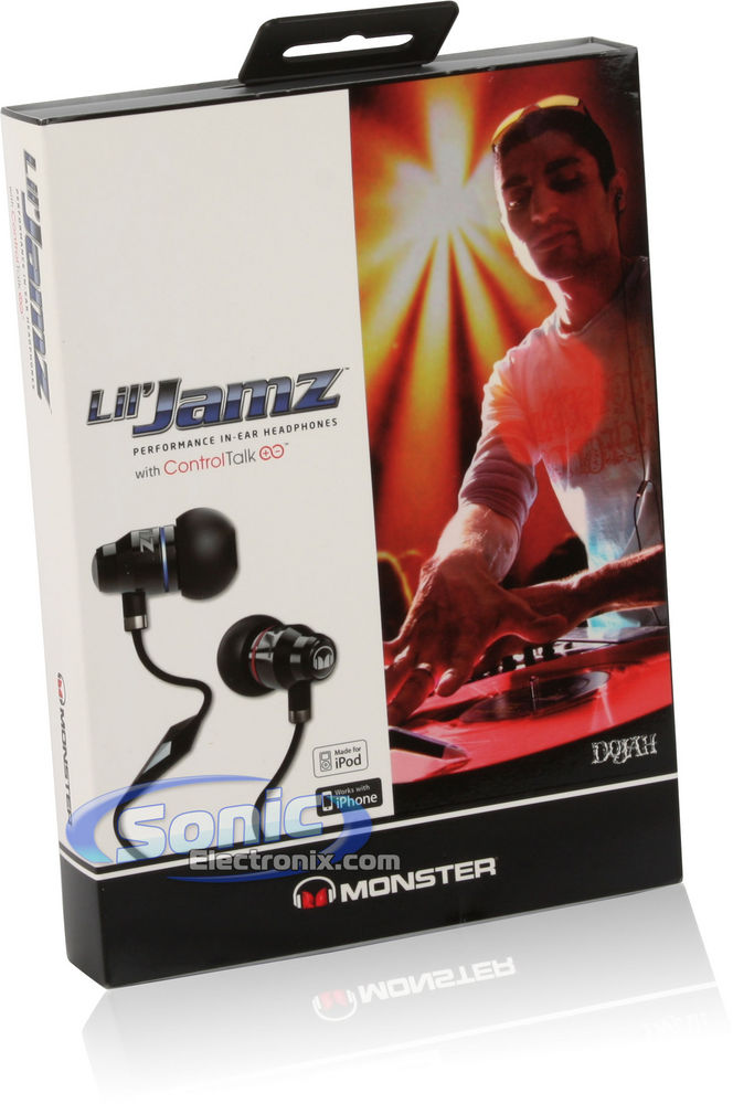 Monster Cable Lil' Jamz In-Ear Headphones (MH JMZM IE CT) Image 8