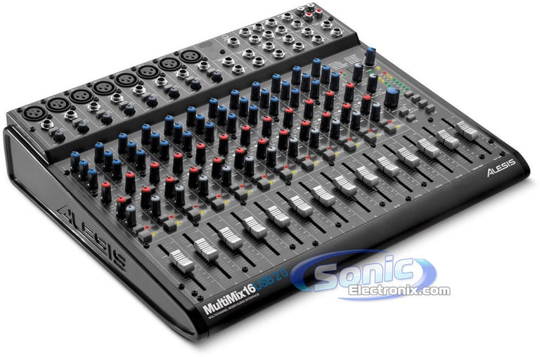 Alesis MultiMix 16 USB 2.0 R/B Image 1