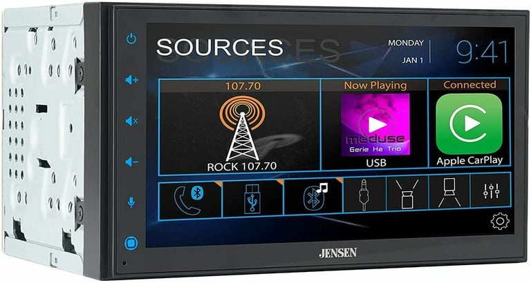 Jensen CAR689 + NVX Backup Camera Image 6