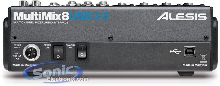 Alesis MultiMix 8 USB 2.0 Image 3