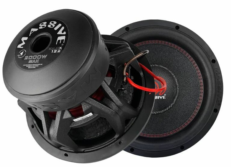 Massive Audio KILOX122 + 12" Sealed Subwoofer Enclosure Image 7