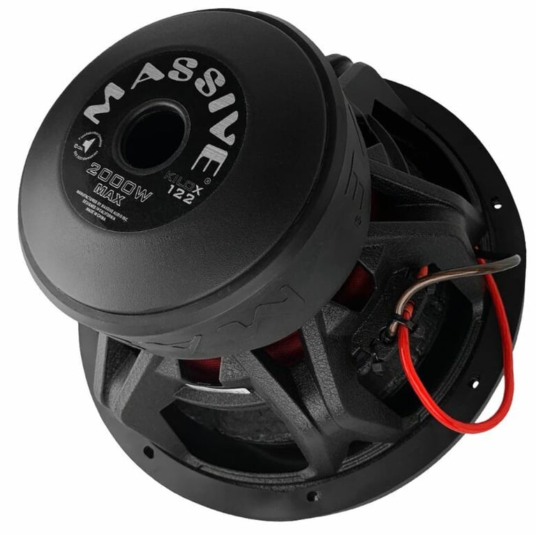 Massive Audio KILOX122 + 12" Sealed Subwoofer Enclosure Image 8
