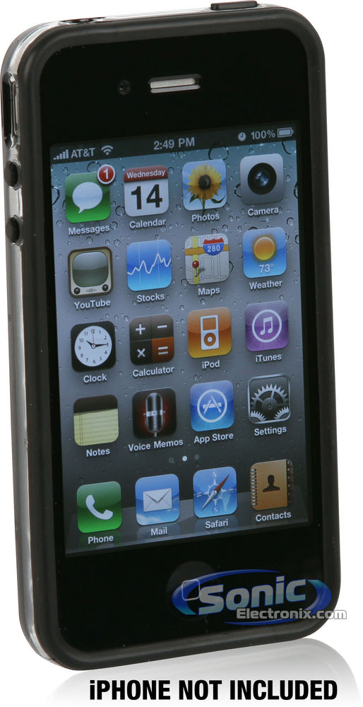 Scosche IP4ECBK (Black/Clear) Image 1