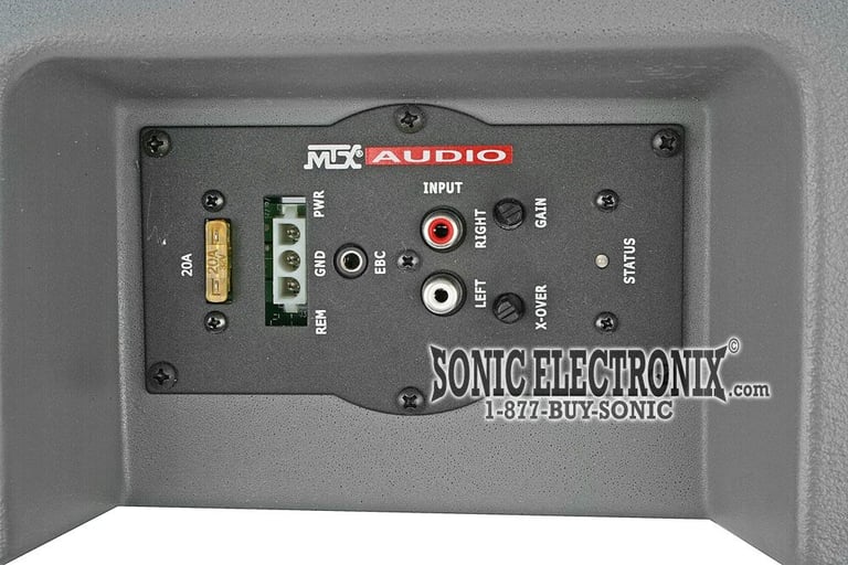 MTX Audio Thunderform F150R04G24A-T45 (Gray, Amplified) Image 4