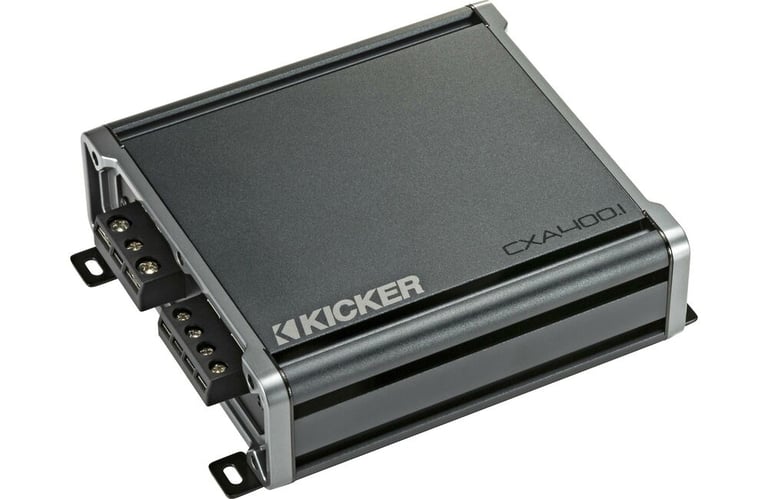 Kicker 43CVT122 + Amplifier and Amp Wiring Kit Image 3