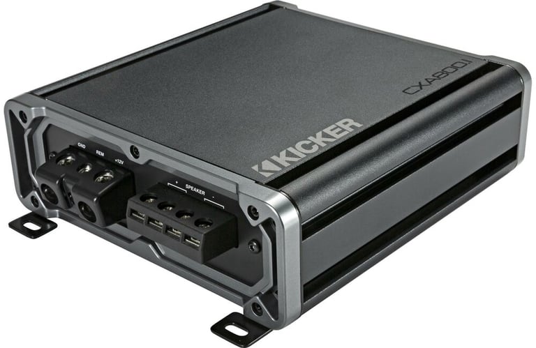 Kicker 46CXA8001 600 Watt RMS Monoblock Amp One Channel Power Amplifier (4 Pack) Image 2