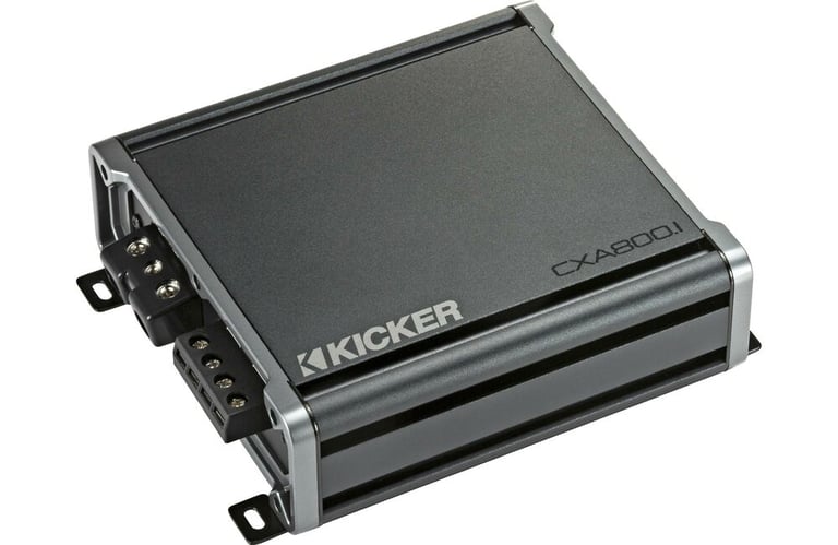 2) KICKER 43C154 Comp 15" 1000w Car Audio Subwoofers + Mono Amplifier + Amp Kit Image 7