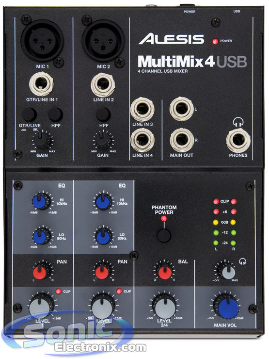Alesis MultiMix 4 USB (MM4USBX110) Image 2