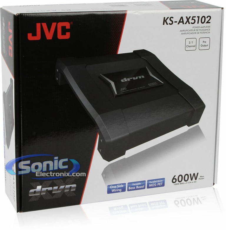 JVC KS-AX5102 + Belva 8 Gauge Amp Kit + Bass Remote Image 5