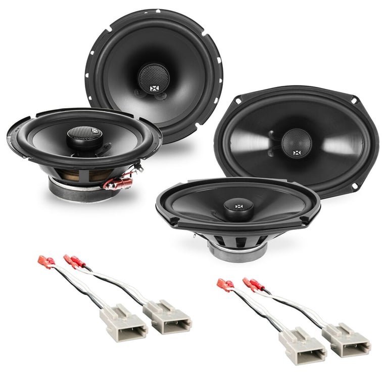 NVX Complete N-Series Speaker Upgrade Kit for 1987-1996 Ford F-Series Image 1