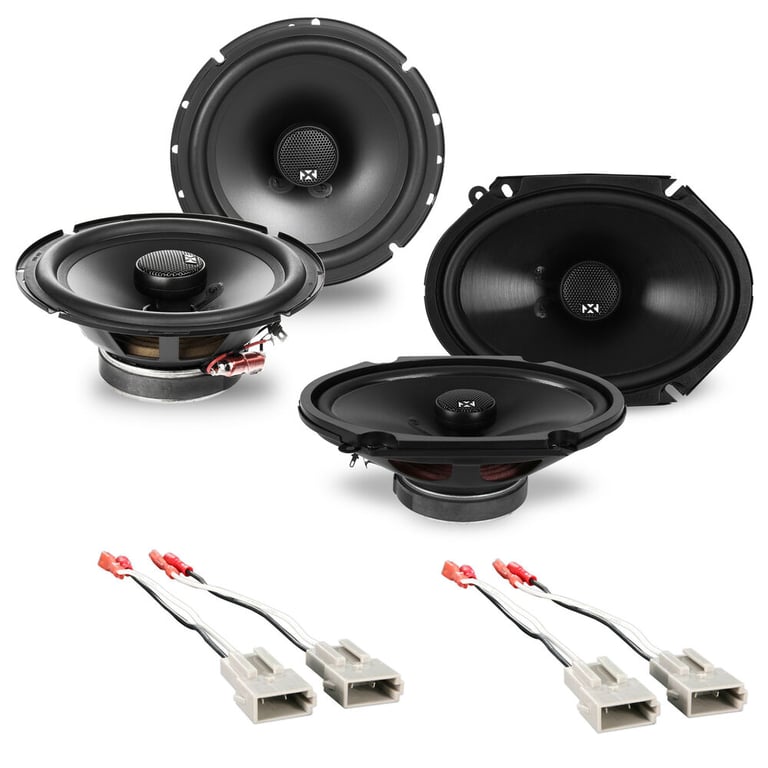 NVX Complete N-Series Speaker Upgrade Kit for 1997-2004 Ford Escort ZX2 Image 1