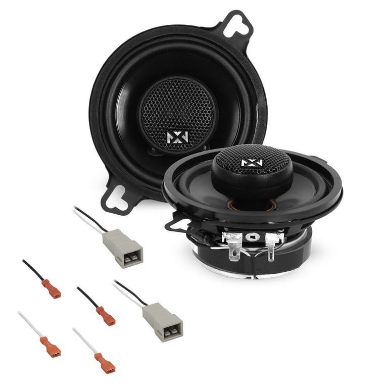 NVX Front N-Series Speaker Upgrade Kit for 1979-1986 Ford Mustang Image 1