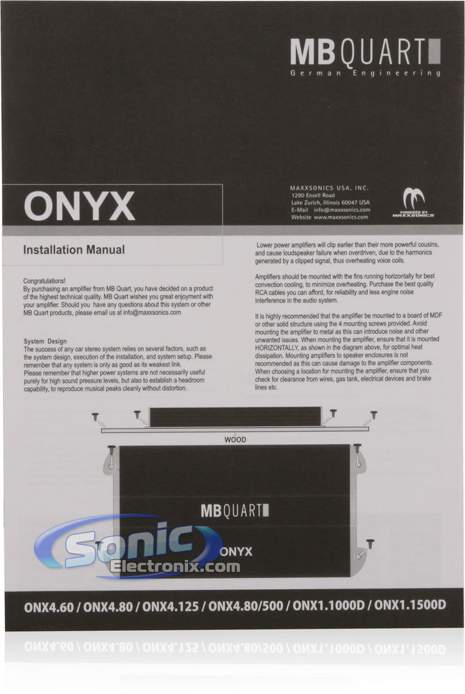 MB Quart ONX4.125 Image 5