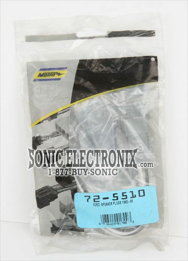 NVX Front N-Series Speaker Upgrade Kit for 1979-1986 Ford Mustang Image 11