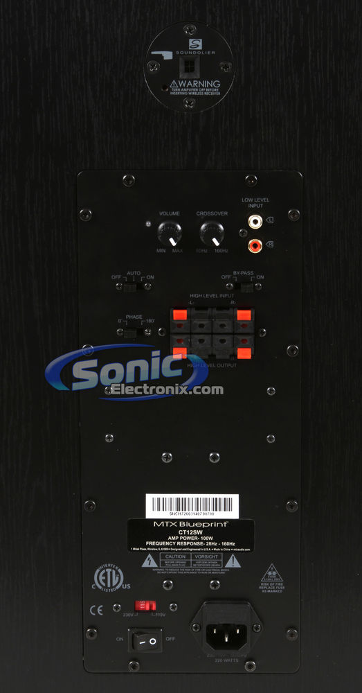 MTX Blueprint CT12SW Image 4