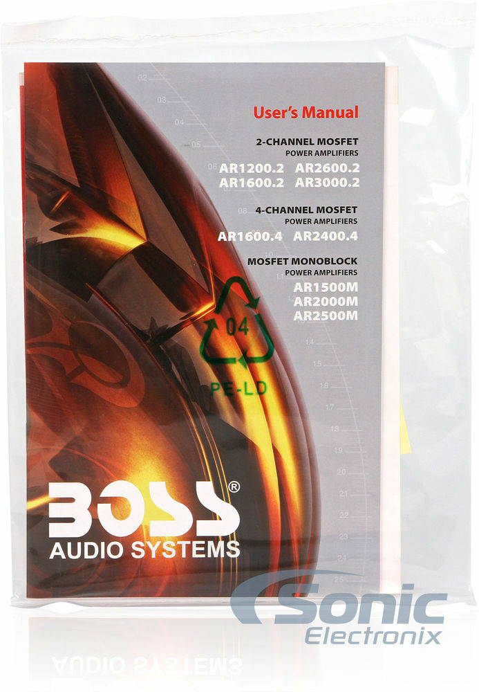 Boss Armor AR2000M 2000W Mono Car Audio Amplifier+Amp Wire Kit+Bass Remote Image 19