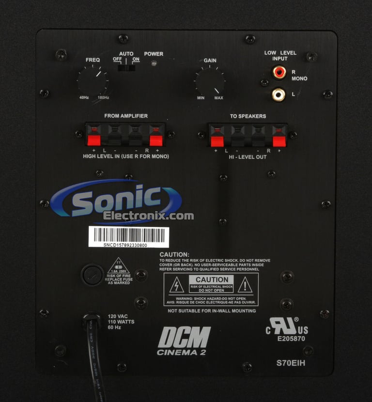 DCM Loudspeakers CINEMA2 Image 5