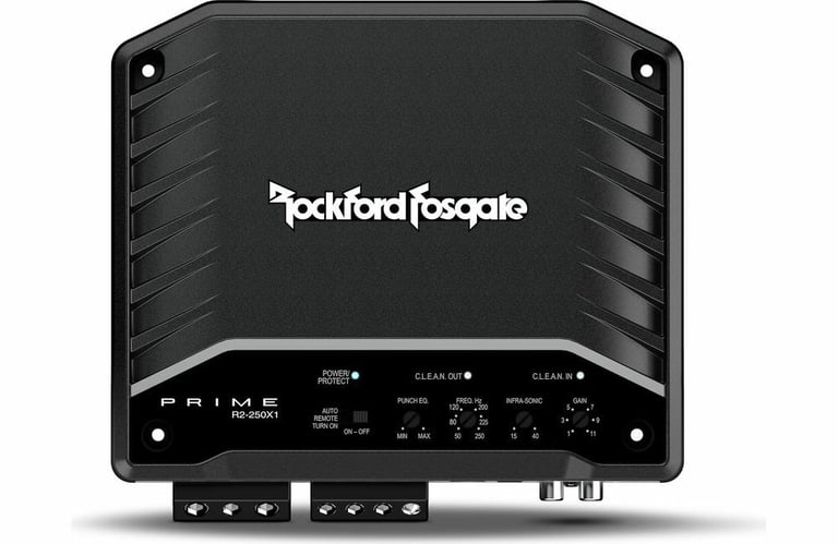 Kicker 48CDF104 + Rockford Fosgate R2-250X1 + 4 Gauge Amp Kit Image 11