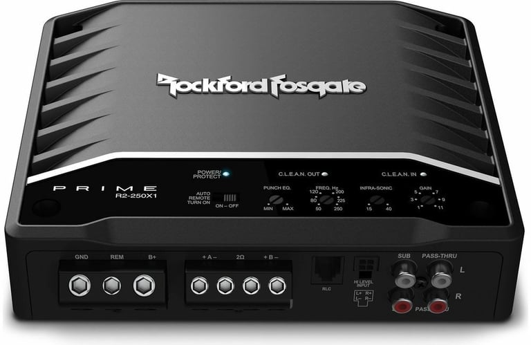 Kicker 48CDF104 + Rockford Fosgate R2-250X1 + 4 Gauge Amp Kit Image 13