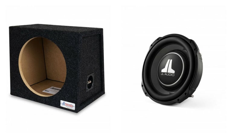 JL Audio 12TW3-D4 with Sealed Enclosure Image 1