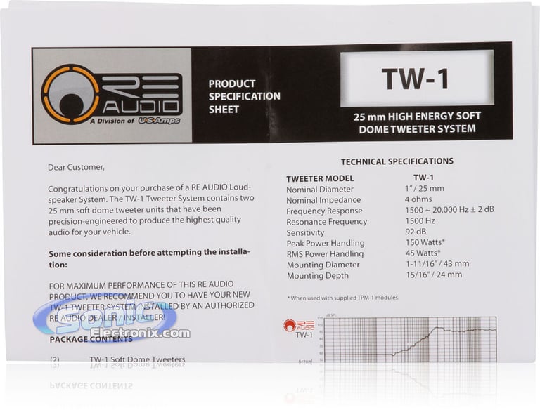 RE Audio TW1 Image 8