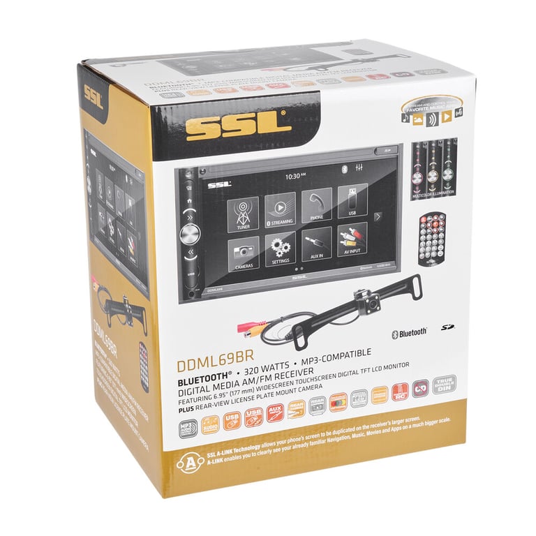 Sound Storm Labs (SSL) DDML69BR with Backup Camera Image 7