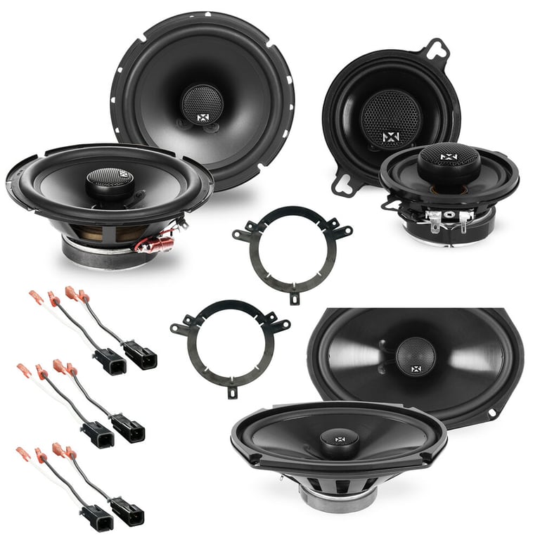 NVX Complete N-Series Speaker Upgrade Kit for 1995-2001 Dodge Neon Image 1