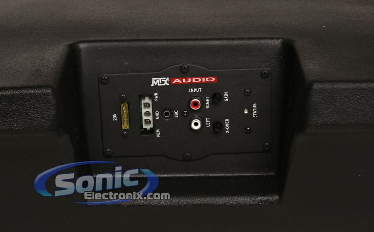 MTX Audio Thunderform F250X00BK20A-T45 (Black, Amplified) Image 5