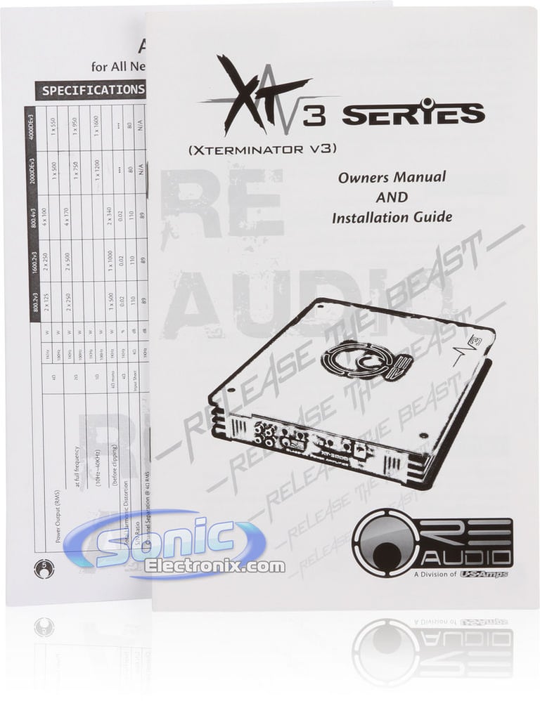 RE Audio XT-4000DEV3 Image 7