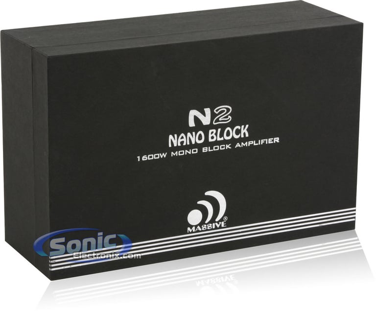 Massive Audio N2 Ultra-Compact Class-D Monoblock Amplifier Image 7