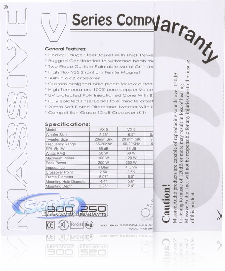Massive Audio VX 68 Image 7