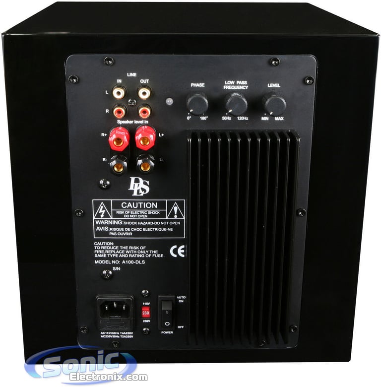 DLS Q-SUB 8 (Piano Black) Image 4
