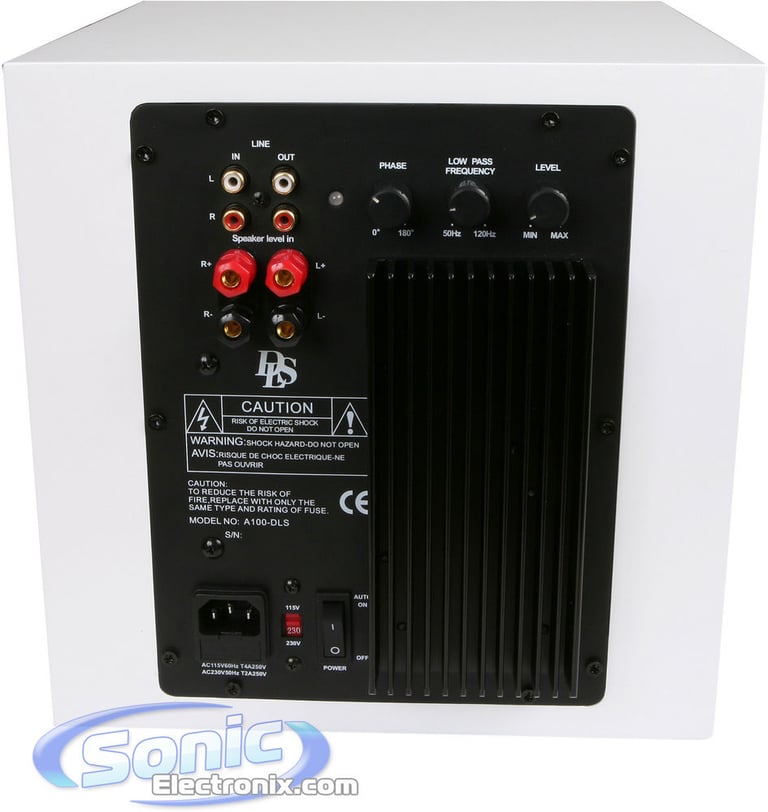 DLS Q-SUB 8 (White) Image 4
