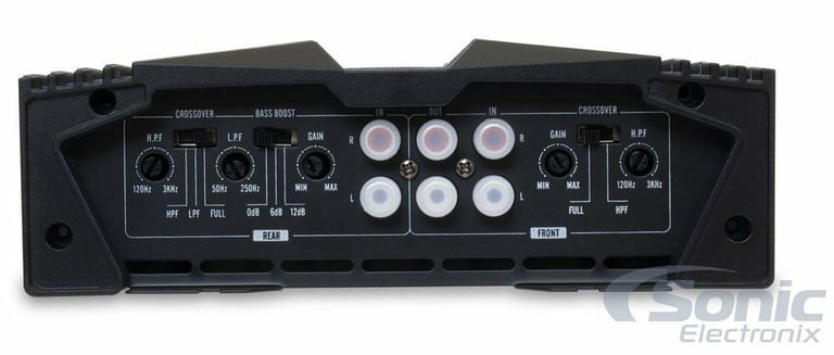 Power Acoustik OD4-1300 + NVX XFLOC4 Line-Output-Converter + Amp Kit Image 17