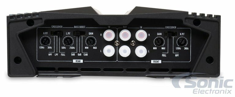 Power Acoustik OD4-1800 + NVX XFLOC4 Line-Output-Converter + Amp kit Image 17
