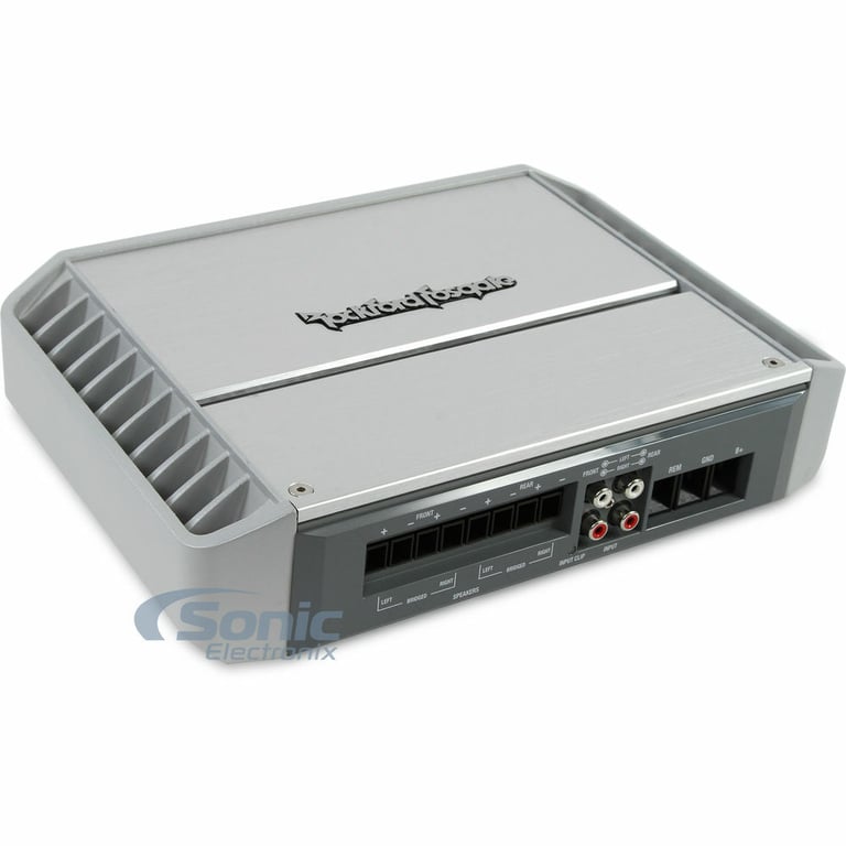 Rockford Fosgate PM400X4 + NVX XFLOC4 Line-Output-Converter + Amp Kit Image 18
