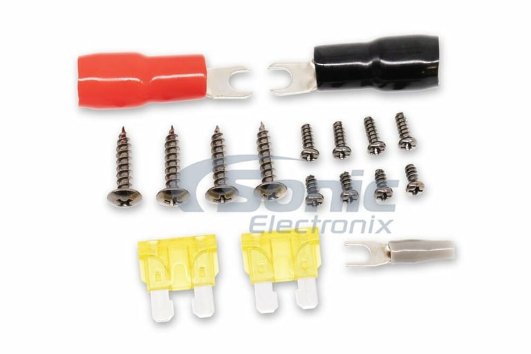 Power Acoustik OD4-1300 + NVX XFLOC4 Line-Output-Converter + Amp Kit Image 19