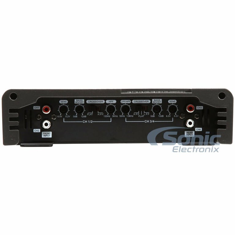 Soundstream AR4.1200 + NVX XFLOC4 Line-Output-Converter + Amp Kit Image 18