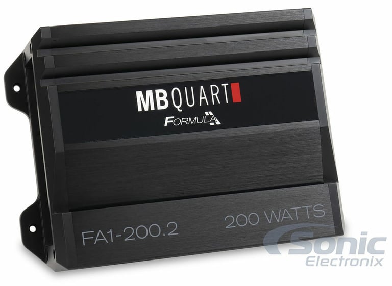 MB Quart FA1-200.2 + NVX Line-Output-Converter + Free Amp Kit Image 19