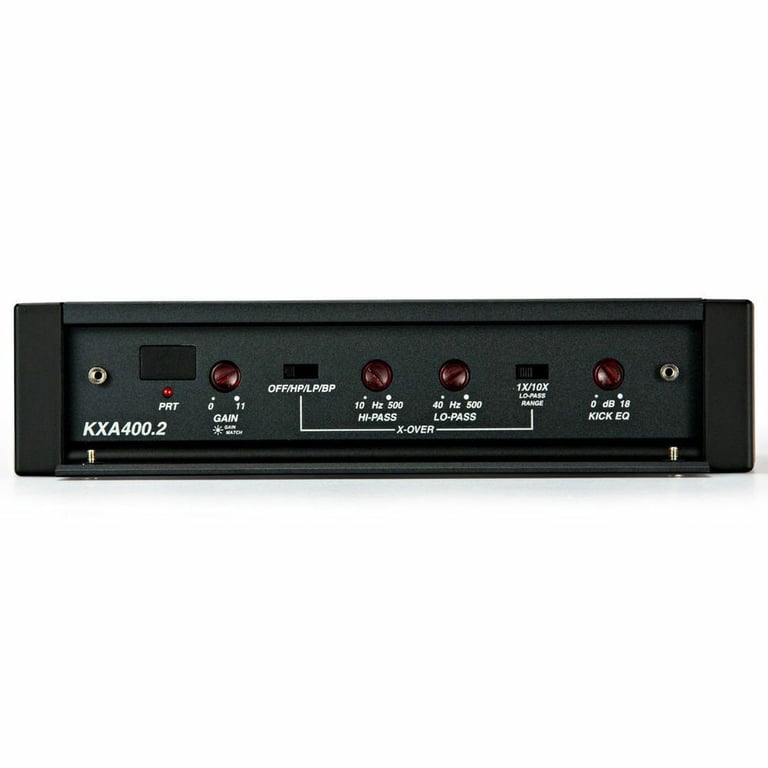 Kicker KXA400.2 (44KXA4002) + NVX Line-Output-Converter + Amp Kit Image 14