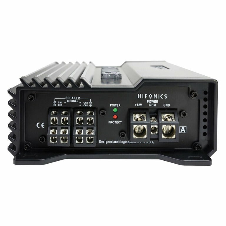 Hifonics A1200.4D + NVX XFLOC4 Line-Output-Converter + Amp kit Image 18