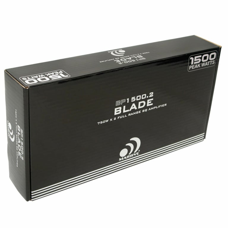 Massive Audio BP1500.2 v2 + NVX Line-Output-Converter + Amp Kit Image 15