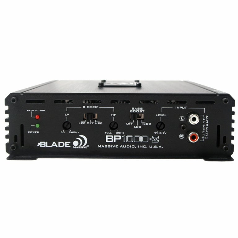 Massive Audio BP1000.2 + NVX Line-Output-Converter + Amp kit Image 13