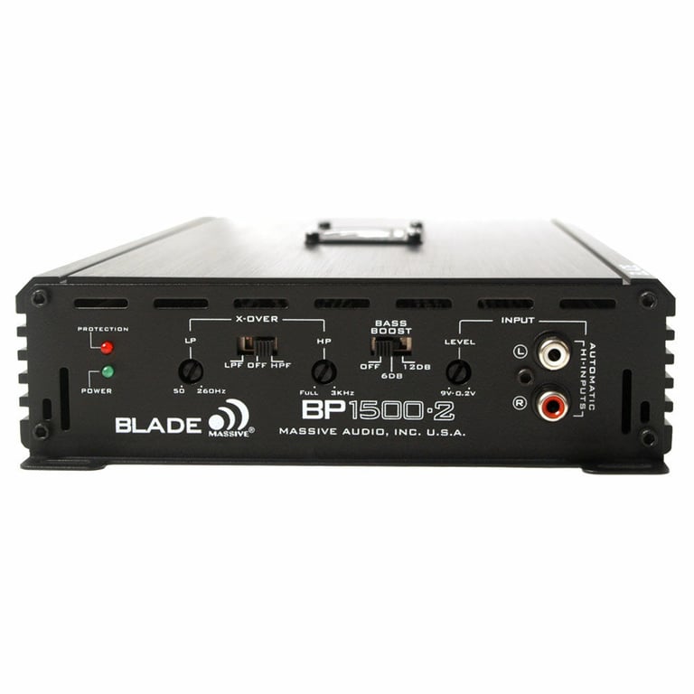 Massive Audio BP1500.2 v2 + NVX Line-Output-Converter + Amp Kit Image 13
