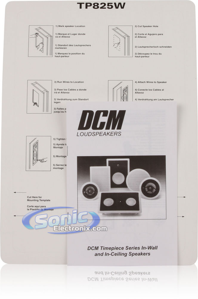 DCM Loudspeakers TP825W Image 5