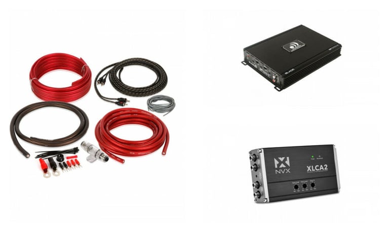 Massive Audio BP1000.2 + NVX Line-Output-Converter + Amp kit Image 1