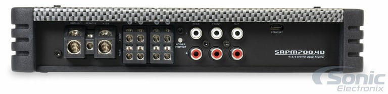 Cerwin Vega SRPM700.4D + NVX XFLOC4 Line-Output-Converter + Amp Kit Image 8